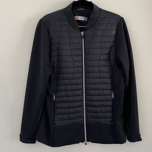 KJUS Women's Retention 2.0 Jacket Black Puffer Lightweight Jacket Size 40 L
